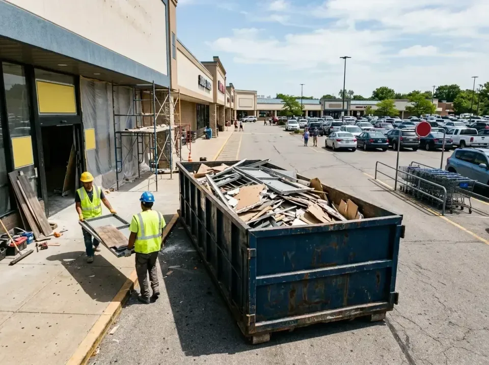 retail-store-renovation-debris-003 — frequently asked questions, Roll-off Dumpster Rentals in Vandalia, IL